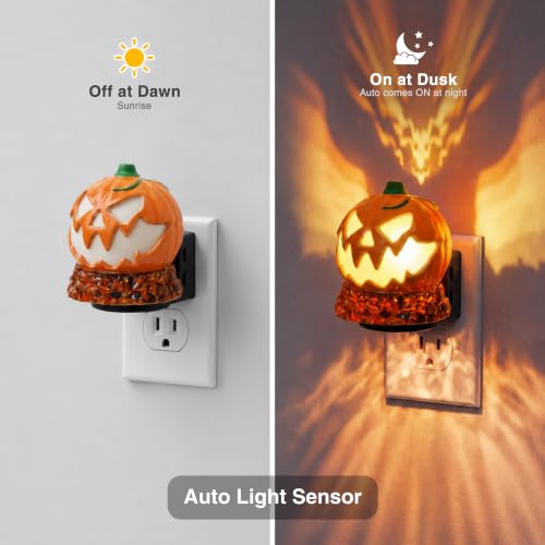 Halloween Night Light (Pumpkin Projector - RGB / 1 Pack)