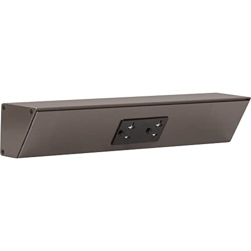 Task Lighting TR Series Angle Power Strip (12 Inch / Bronze)
