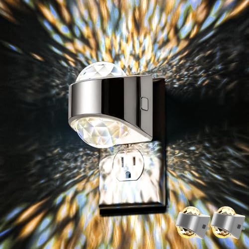 Night Light Plug into Wall (Silver)