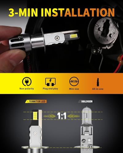 2026 Upgraded H1 Light Bulbs (H1/H1LL)
