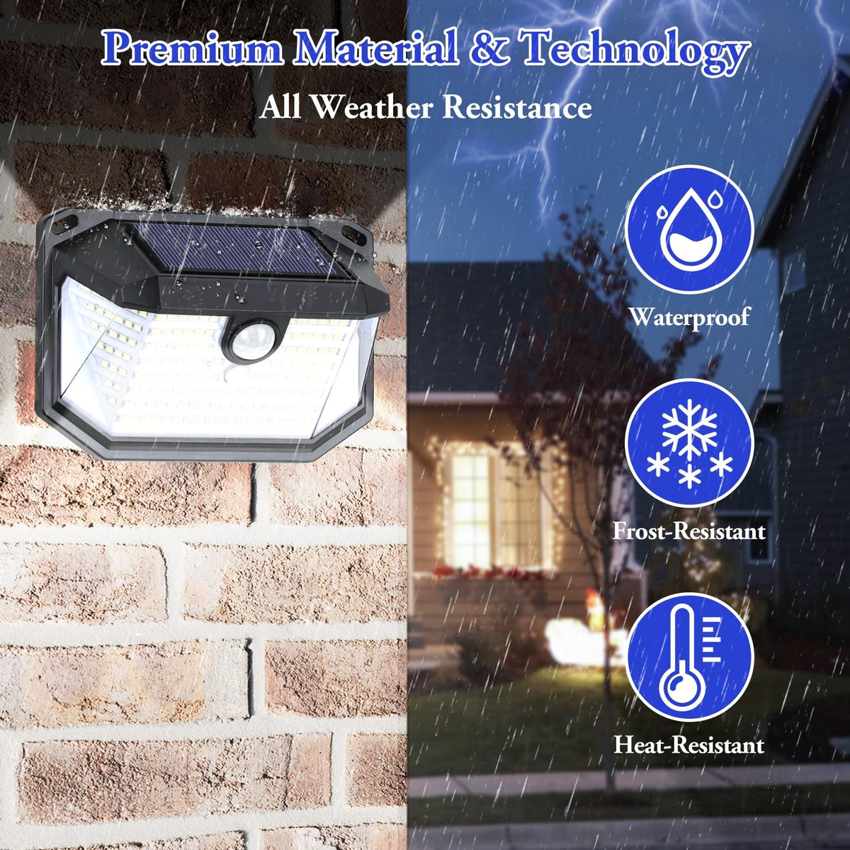 Solar Outdoor Lights (2-Pack)