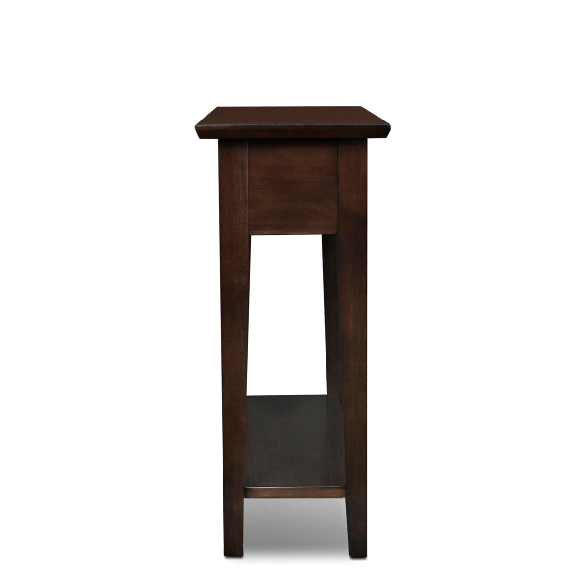 Teegan End Table (Chocolate Oak)