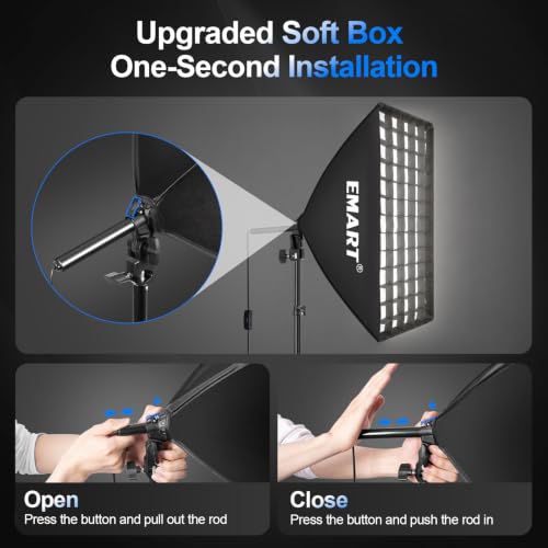 Softbox Photography Lighting Kit