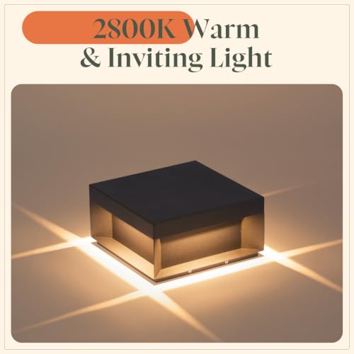 11.8'' Outdoor Post Lights Hard Wired (11.8'' AC100-240 Wired Post light)