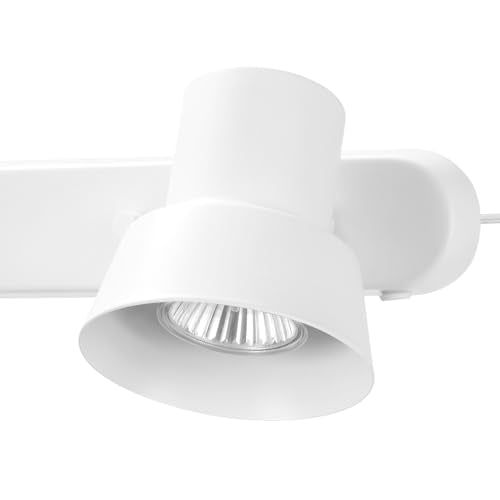 22" 3 Light Matte White Plug (Edwards (White))