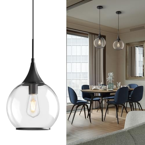Pendant Lights Kitchen Island (Black / 1 Pack-10inch)