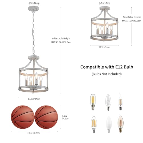 Modern Black Chandeliers for Dining Room