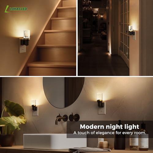 Night Light Dimmable Bubble Night Lights Plug into Wall (Bubble-3000K / 2 Pack)