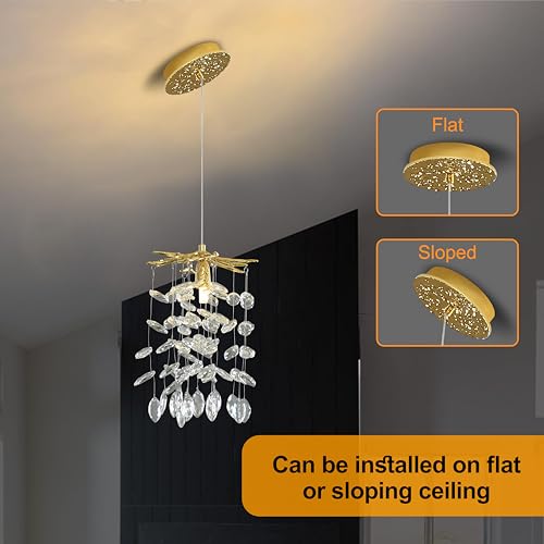 Modern Crystal Tree Branches Chandelier