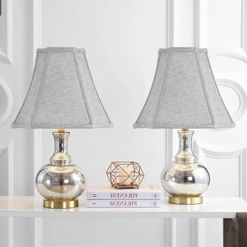 Grey Bell Lamp Shades Replacement for Table Lamps (Grey / (6.25*6.25)(13*13)11* 1 Pack)