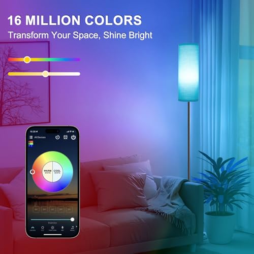 Floor Lamp 9W 800LM Smart Bulb (Turquoise 1_Pack)