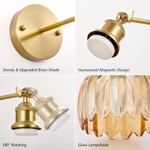 Vintage Battery Operated Wall Sconce