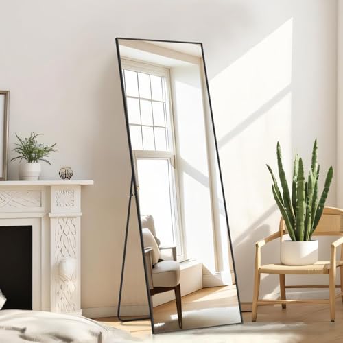 16"x59" Mirror Full Length (Black-rect / 59"L x 16"W)