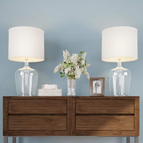 Glass Cloche Table Lamps