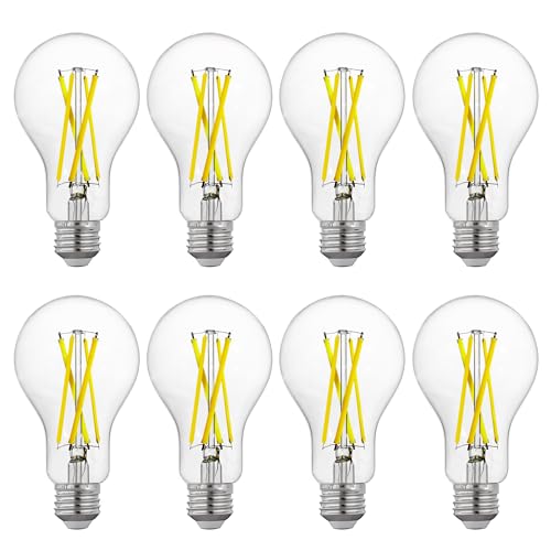 100W Eqv Dimmable A21 LED Bulbs (100w 5000k Daylight / 8 Count (Pack of 1))