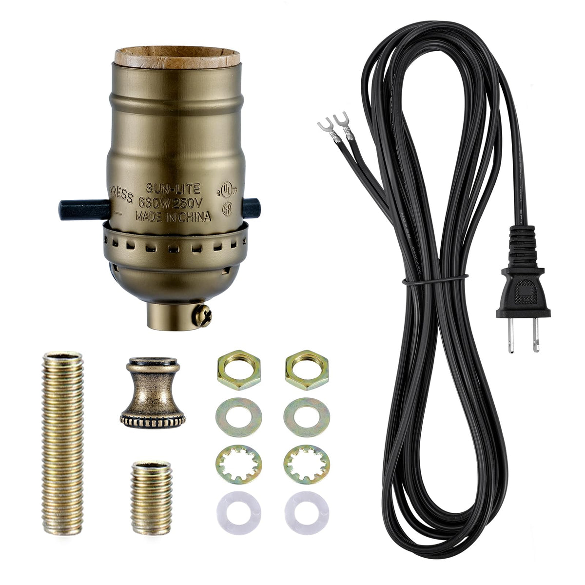 Lamp Rewire Kit (Bronze)