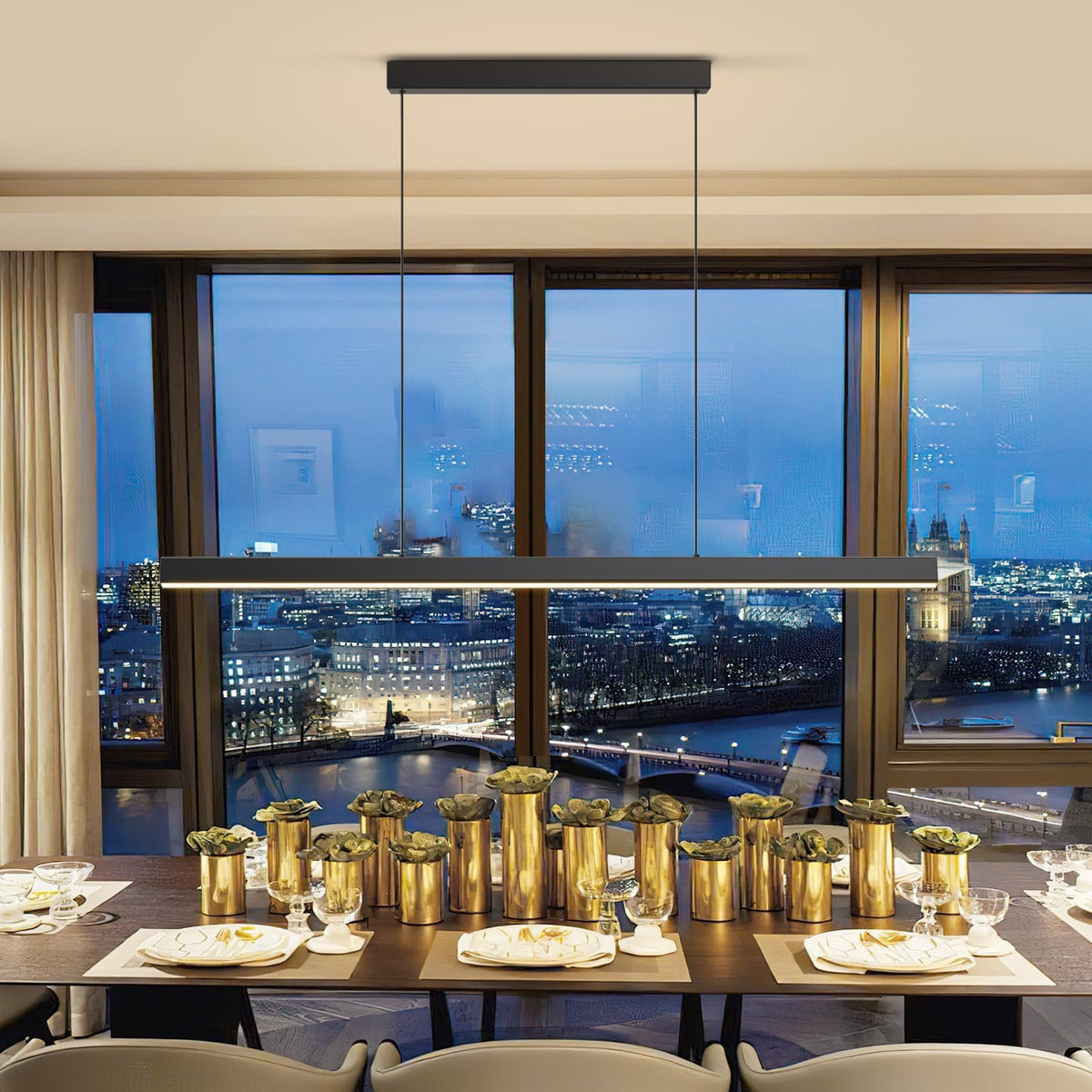 Modern Island Lights (D / 71inch)