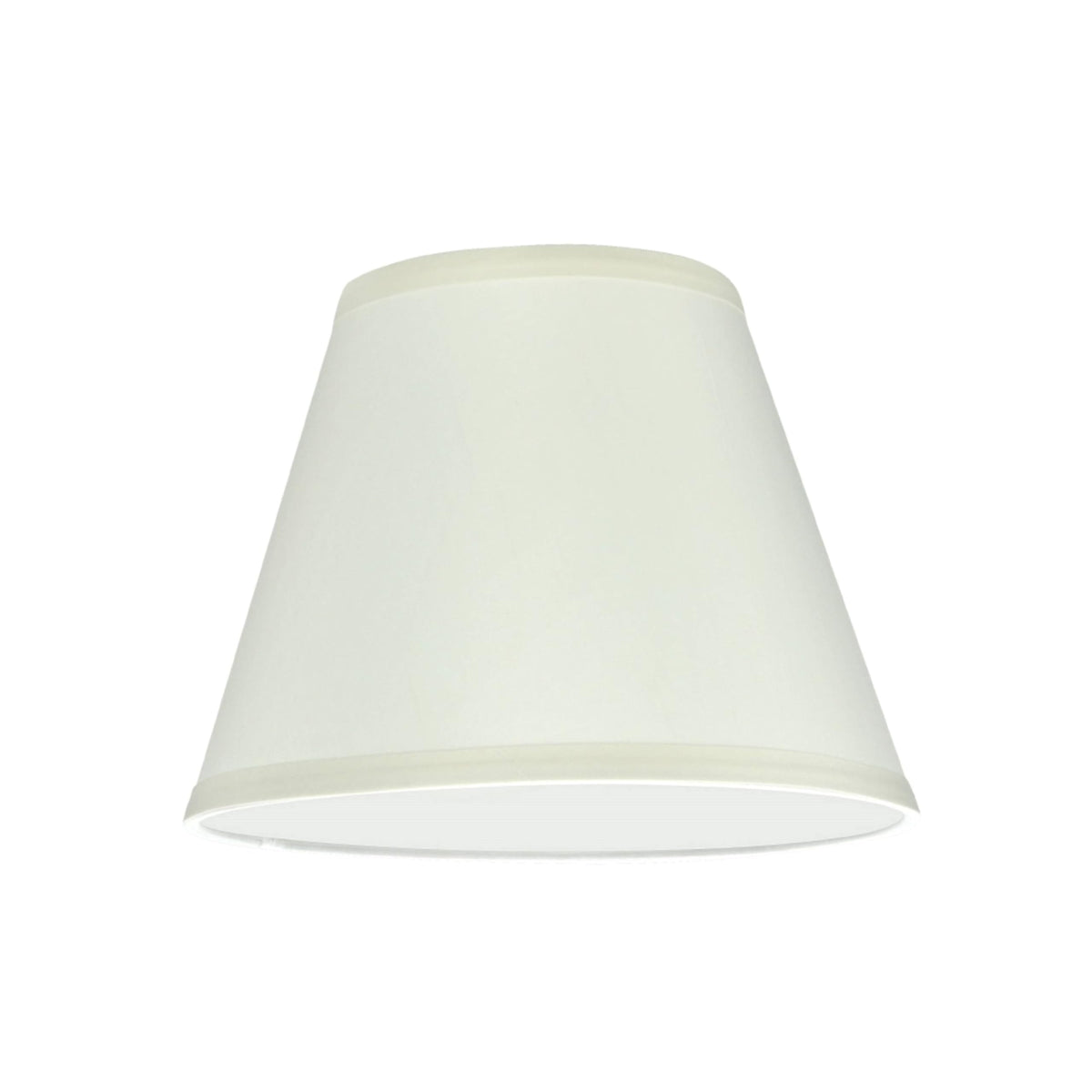 32179 Transitional Hardback Empire Shaped Spider Construction Lamp Shade in Off White (Off-White)