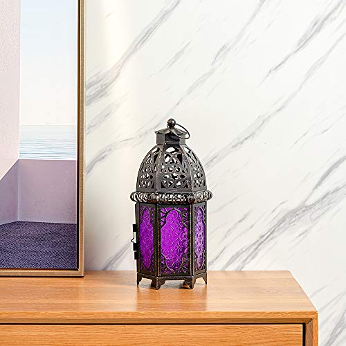 Halloween Decorations Indoor (Large / Purple - 12.8''h)