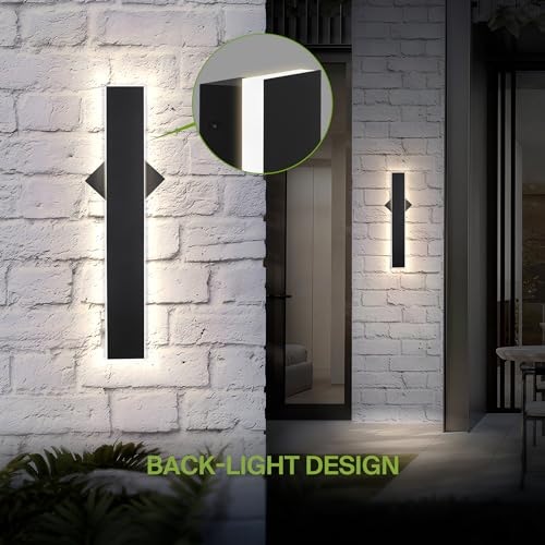 24" LED Linear Wall Sconce (Black)