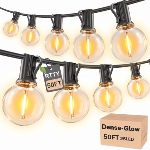 Outdoor String Lights 50ft (50ft)