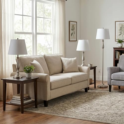 Floor and Table Lamp Set (2 Table Lamps + Floor Lamp)