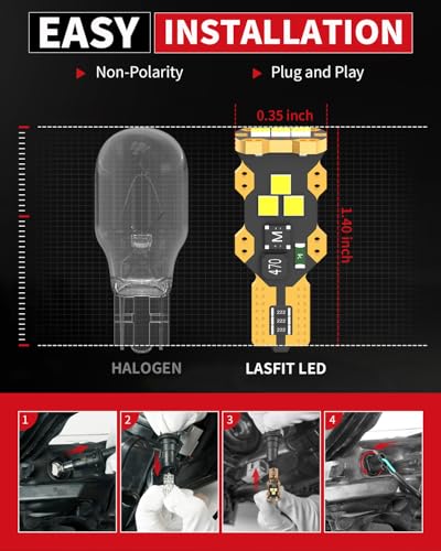 921 LED Bulb Reverse Light (White / 921/912/T15)