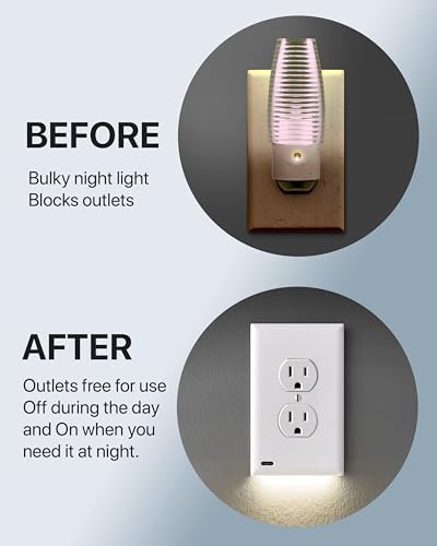 2 Pack GuideLight [for Duplex Outlets] (Duplex / Black)
