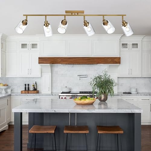 6 Light Multi (Brass / 6-Light)