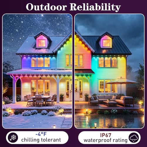 400FT Permanent Outdoor RGB+IC Lights (400FT)