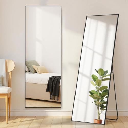 16"x59" Mirror Full Length (Black-rect / 59"L x 16"W)