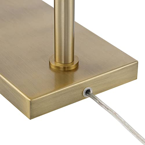 Keegan Warm Gold Adjustable Swing Arm Pharmacy 54" Tall Floor Lamp (Warm Gold)