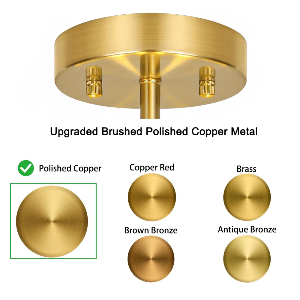 Gold Crystal Ceiling Light Fixture (12in - 3 light - B / Gold)