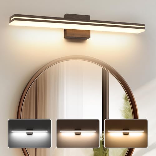 LED Modern Bathroom Vanity Light Fixtures (32-Inch / Brown)