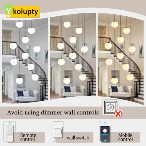 Modern Rectangular Chandelier (Black-White / Rectangle 10-Light)