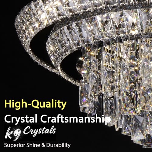 Crystal Chandeliers with Remote and APP Control