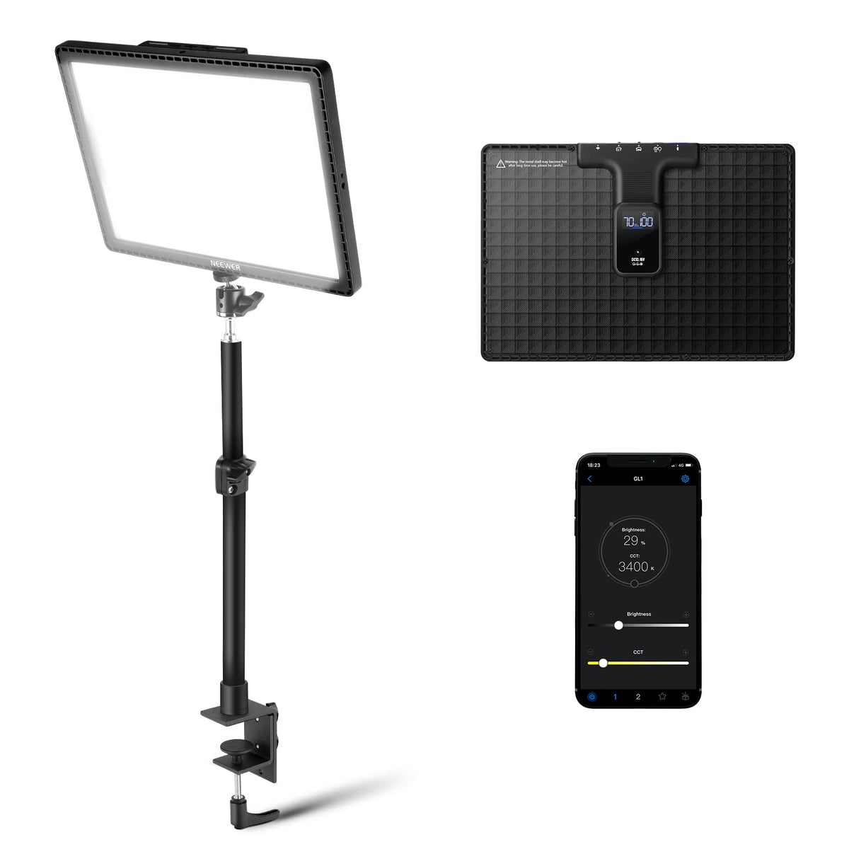 15.5" Key Light Streaming Light