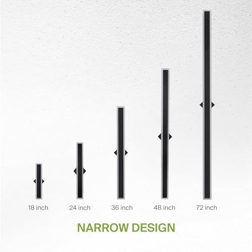 18" LED Linear Wall Sconce (Black)