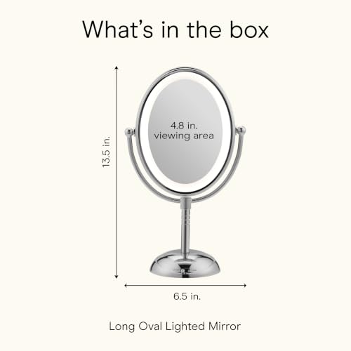 Double Sided LED Lighted Vanity Makeup Mirror