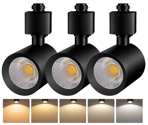 LED H Track Lighting Heads (Black)