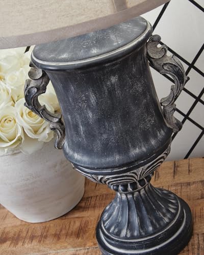 Morvanford Table Lamp with 3 (Antique Black / Table Lamp)