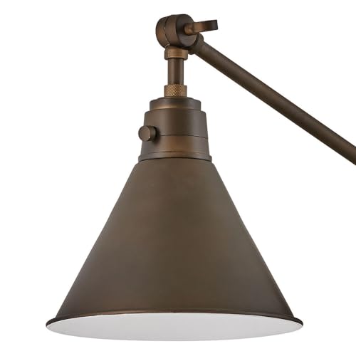 Arti Medium Swing Arm Single Light Wall Sconce (Old Bronze)