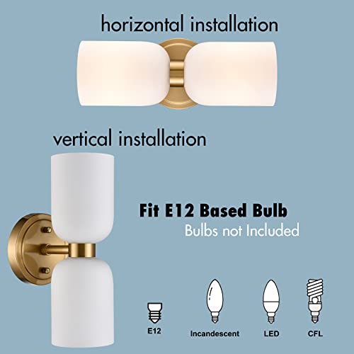 Modern Wall Sconce Fabric Shade