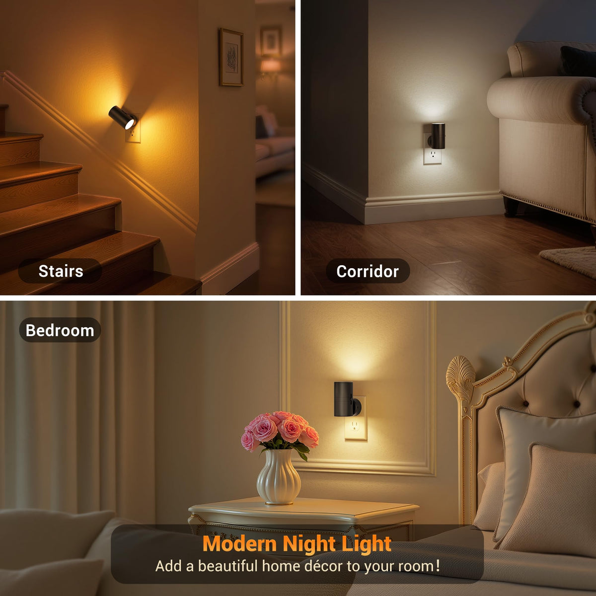 LED Night Light (Black)