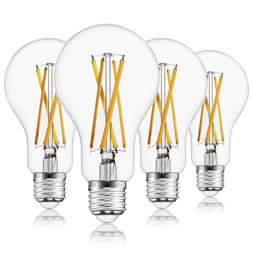 100W Equivalent Dimmable A21 LED Light Bulbs (100w 2700k Soft White / 4 Count (Pack of 1))