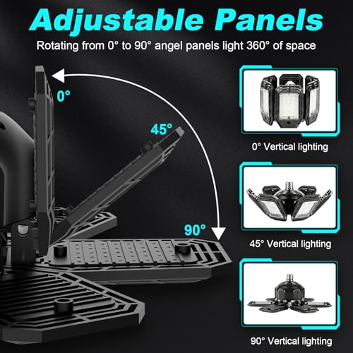 LED Garage Lights 4 Pack (200W-4 PACK)