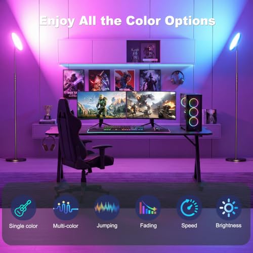 Floor Lamps for Living Room (40W RGB)