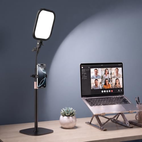 Desktop Gooseneck Video Conference Lighting (9.06inch panel)