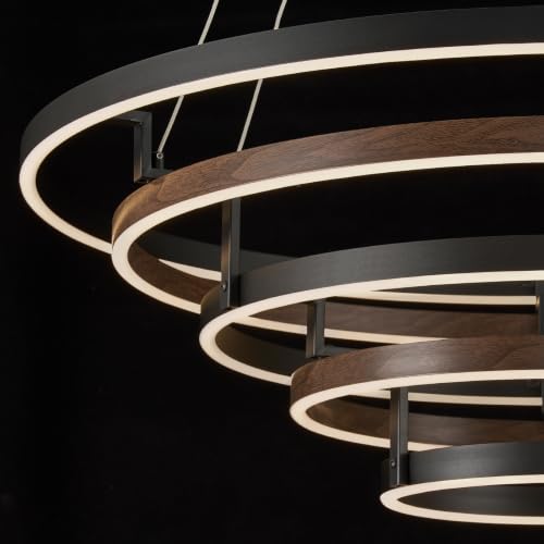 Ring LED Chandelier Modern Chandeliers Dimmable