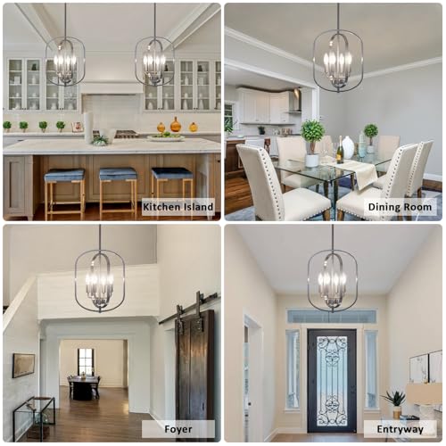 Black and Gold Chandelier for Dining Room